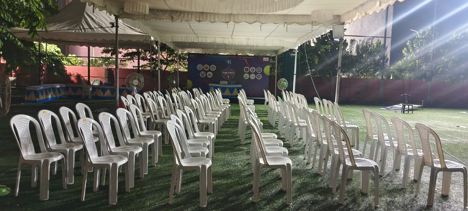 Waterproof Shamiyana for Outdoor Catering