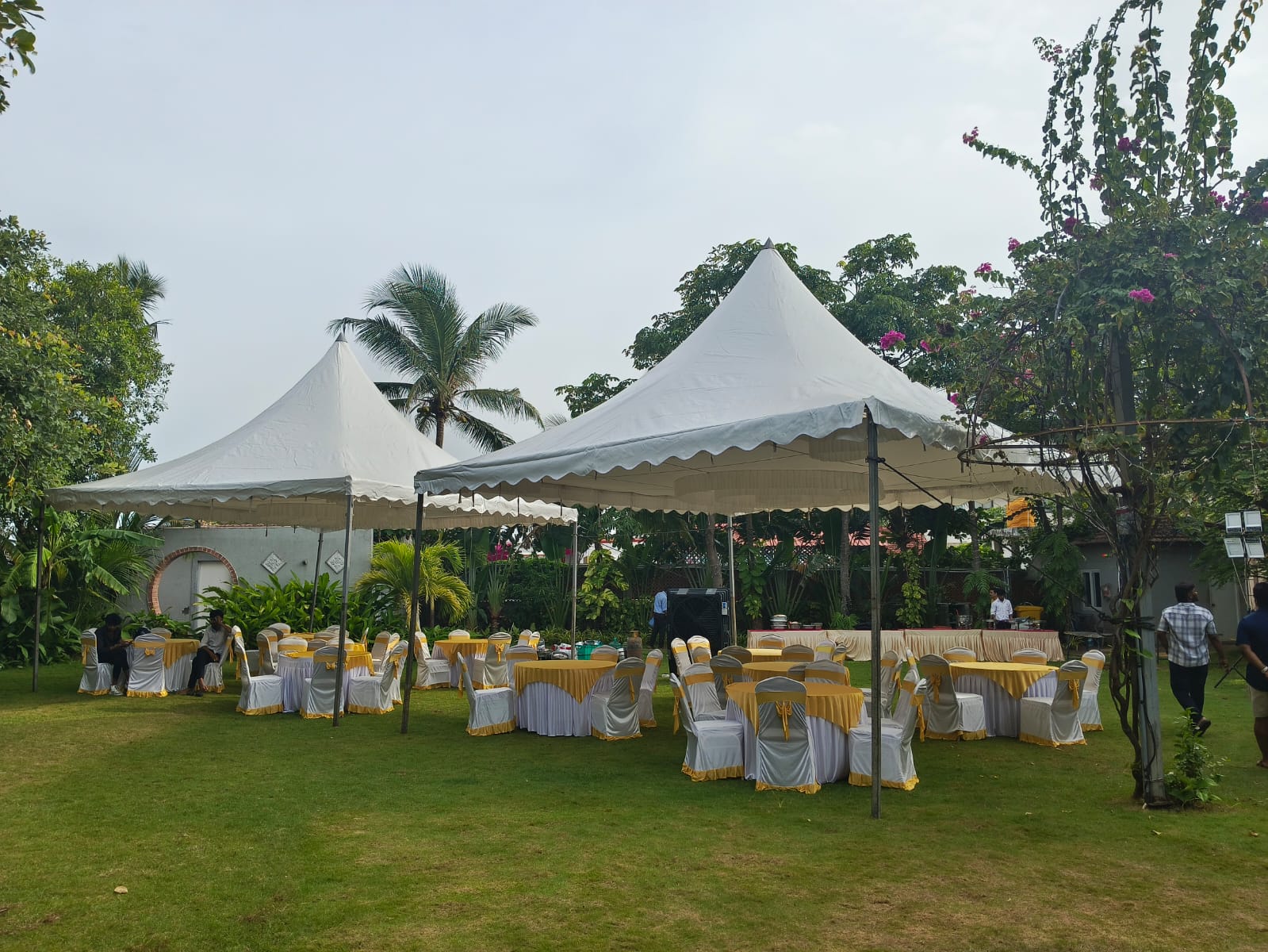 Audience Seating Setup for Stage Show