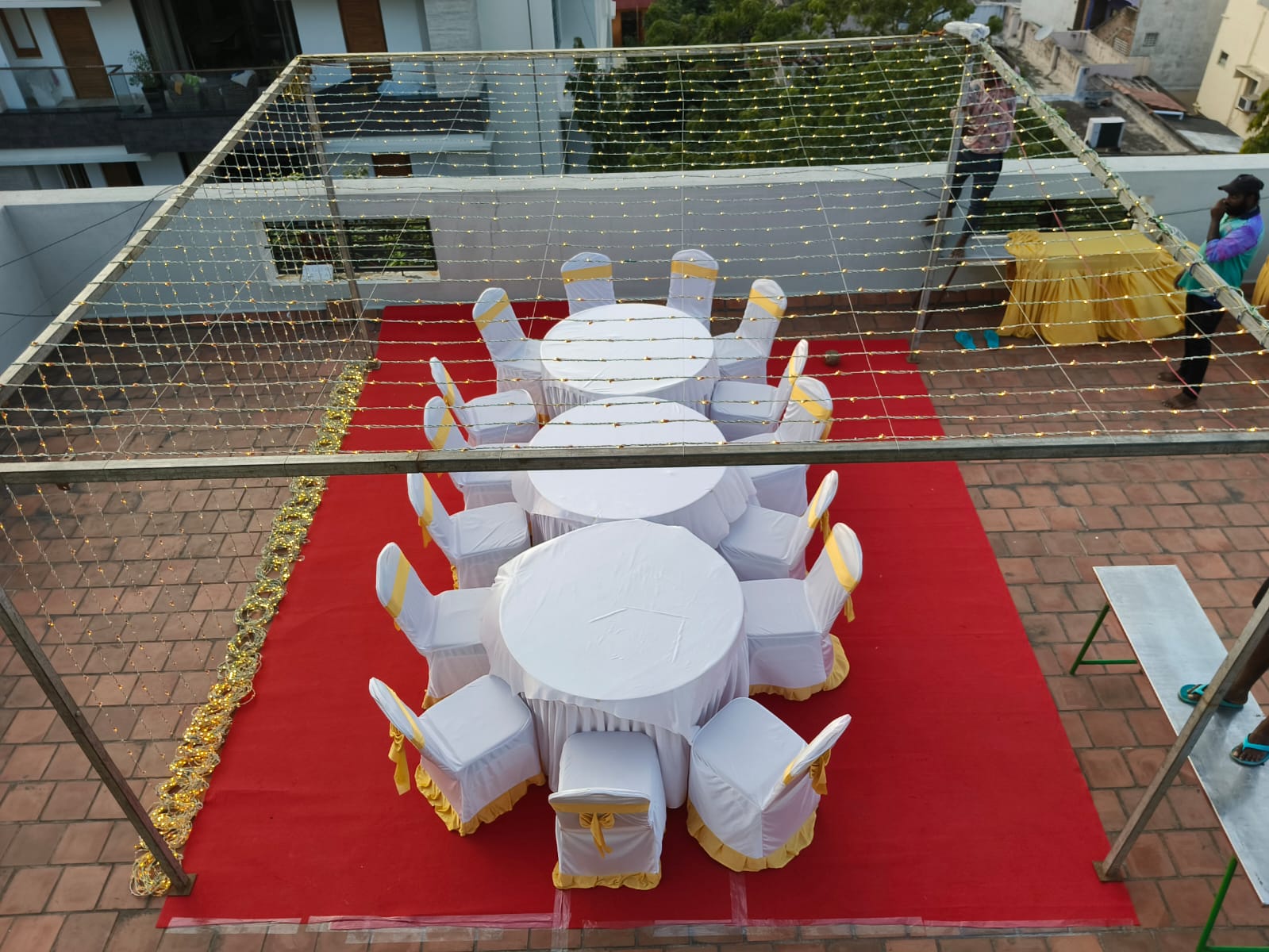 Traditional South Indian Wedding Stage