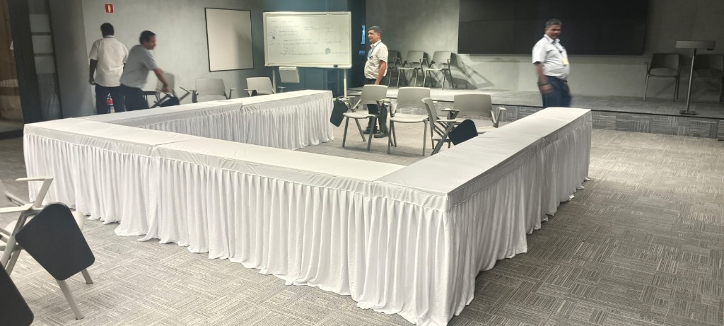 U-Shape Conference Seating Layout